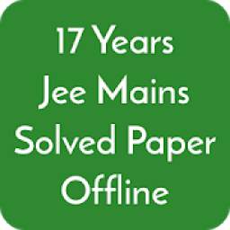 17 Years Jee Main Solved Papers Offline