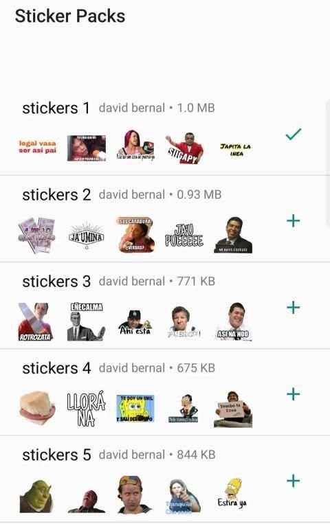 Stickers Paraguay para whatsapp screenshot 1