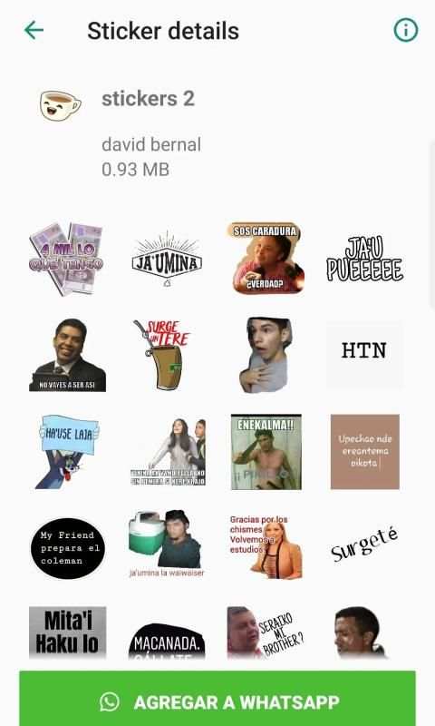 Stickers Paraguay para whatsapp screenshot 2