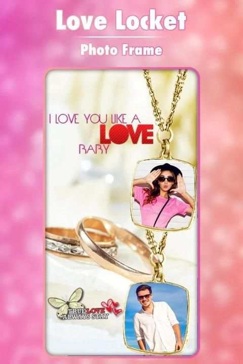 Love Locket Photo Frame स्क्रीनशॉट 6