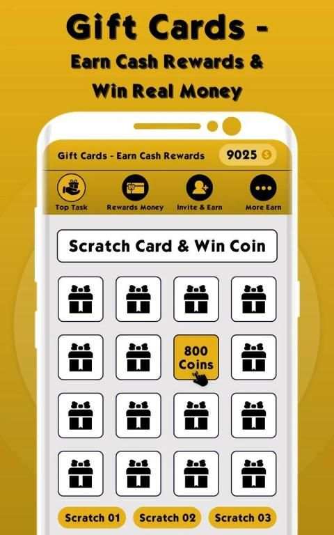 Gift Cards - Earn Cash Rewards & Win Real Money 3 تصوير الشاشة