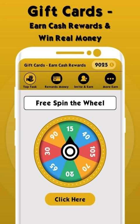 Gift Cards - Earn Cash Rewards & Win Real Money 4 تصوير الشاشة