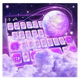 Lovely Dream Starry World Keyboard Theme icon