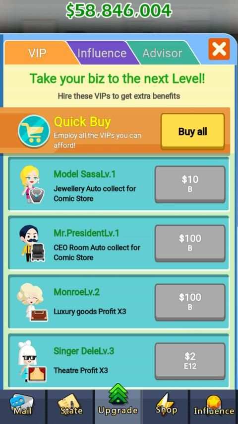 Money Tycoon स्क्रीनशॉट 4