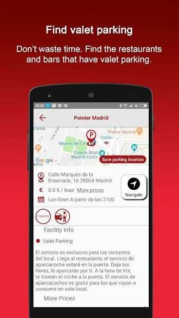LetMePark App screenshot 2