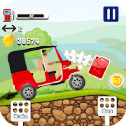 ikon Mountain Tuk Tuk Rickshaw Driver - 2D Racing 2019