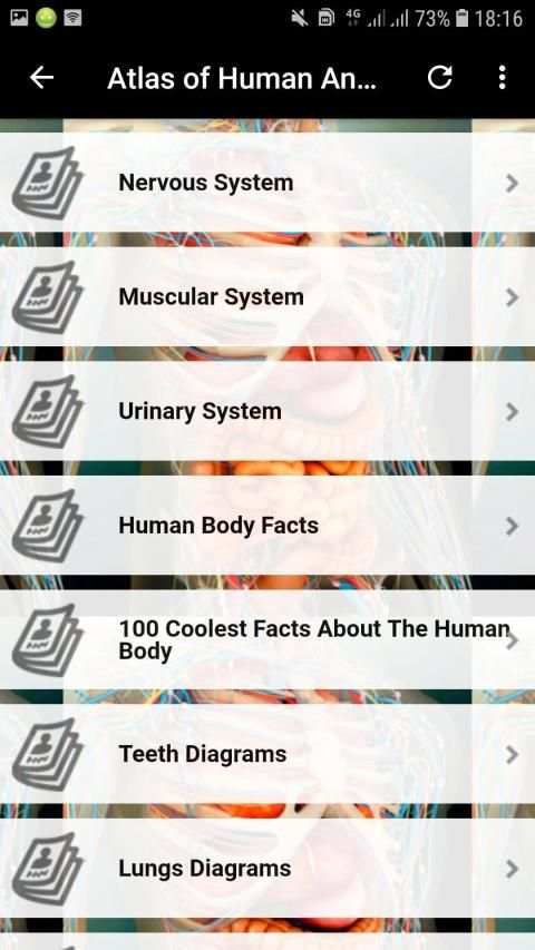 Atlas of Human Anatomy Offline screenshot 1