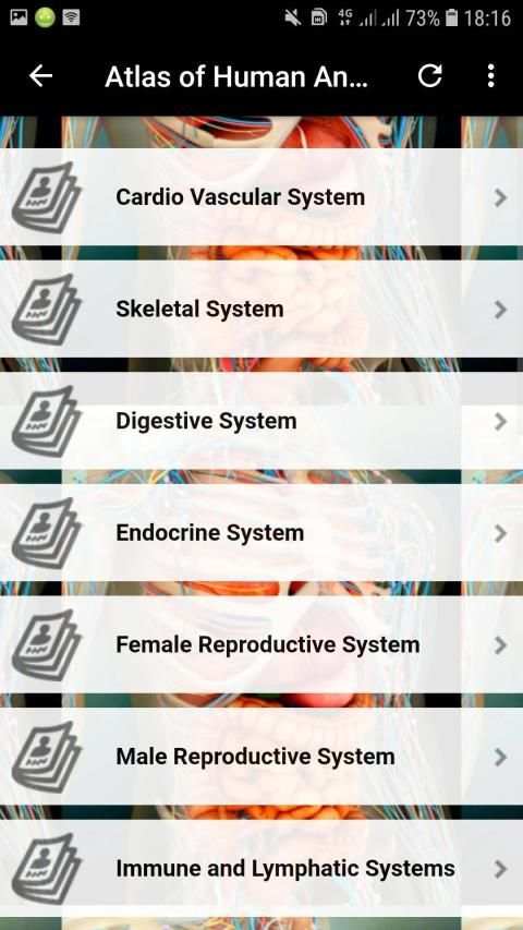 Atlas of Human Anatomy Offline screenshot 18