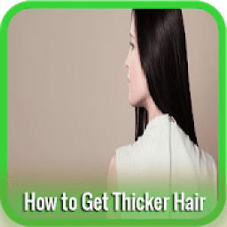 How to Get Thicker Hair أيقونة
