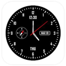 Analog clock & watch face live wallpaper