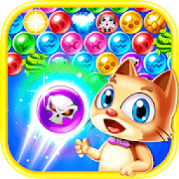 Cat Bubble - Animal Rescue Pet Rescue Game आइकन