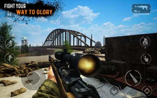 Sniper 3D Shooting: Black OPS - Free FPS Game screenshot 2