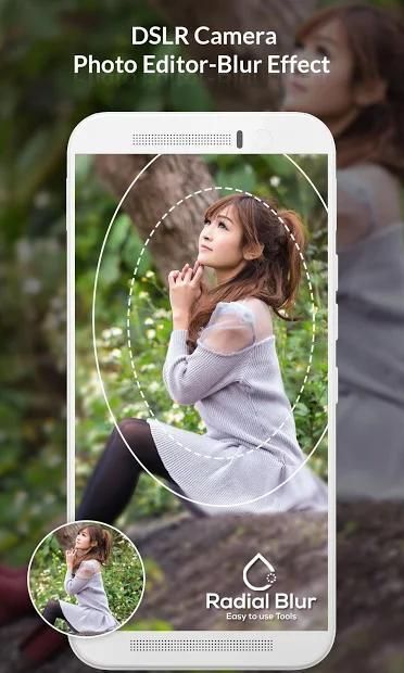 DSLR Camera Photo Editor - Blur Effect screenshot 1