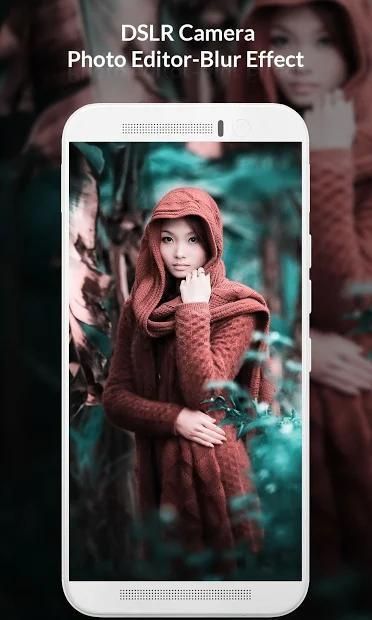DSLR Camera Photo Editor - Blur Effect स्क्रीनशॉट 2