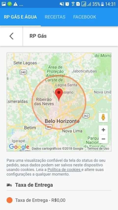 RP Gás e Água screenshot 2