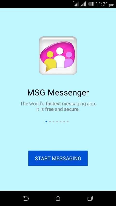 MSG-Messenger screenshot 4