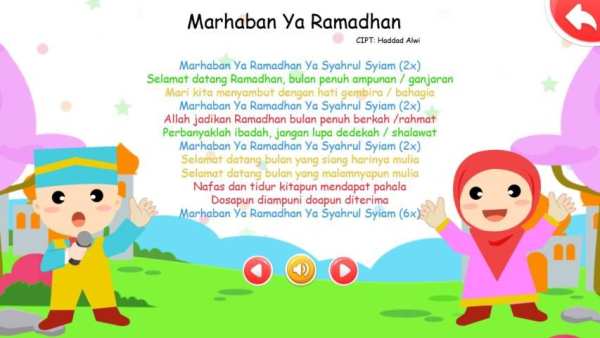 Lagu Anak Islam vol 2 1 تصوير الشاشة