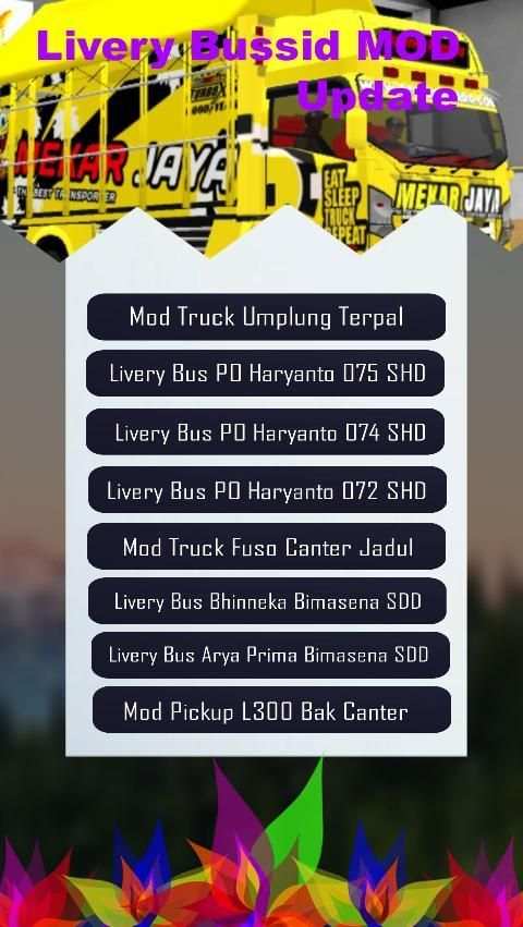 Livery Bussid MOD Update screenshot 5