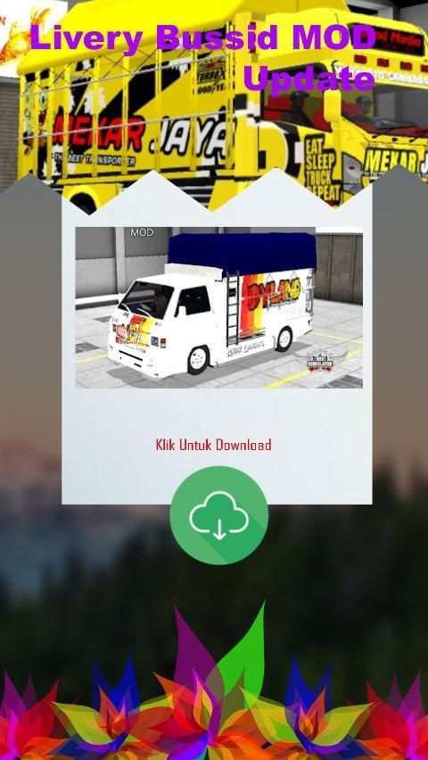 Livery Bussid MOD Update screenshot 1