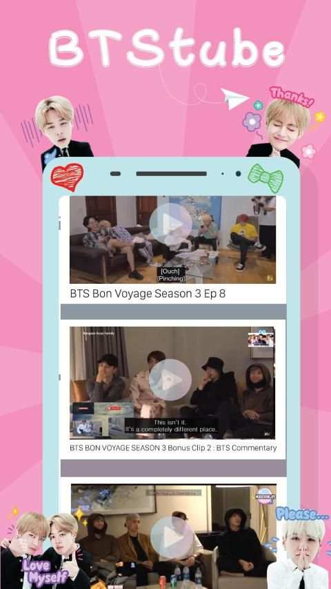 BTStube - BTS Kpop Videos For Fan screenshot 1