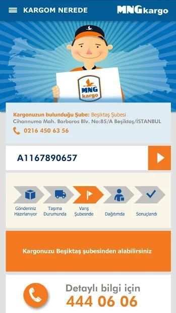 MNG Kargo Mobil screenshot 2