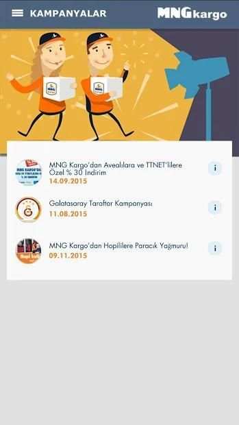MNG Kargo Mobil screenshot 1