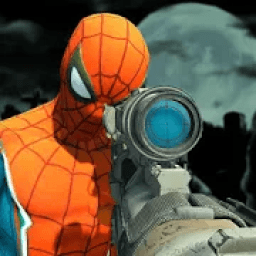 ikon Spider Hero Amazing Zombie Shooting