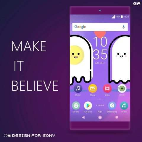 MBE XPERIA Theme | LOVE *Tema SONY Xperia screenshot 4