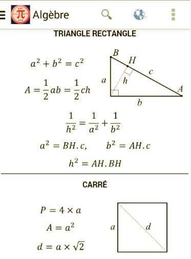 Fonctions et Formules mathématiques screenshot 4