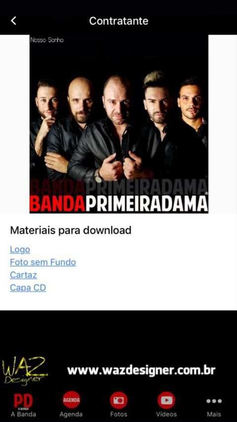 Banda Primeira Dama screenshot 2