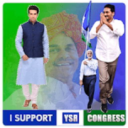 YSRCP Photo Editor &amp; YSRCP Flex Maker icon
