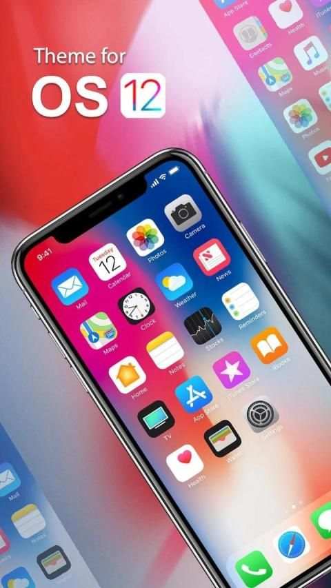 Launcher OS 12 - Phone X Themes screenshot 6