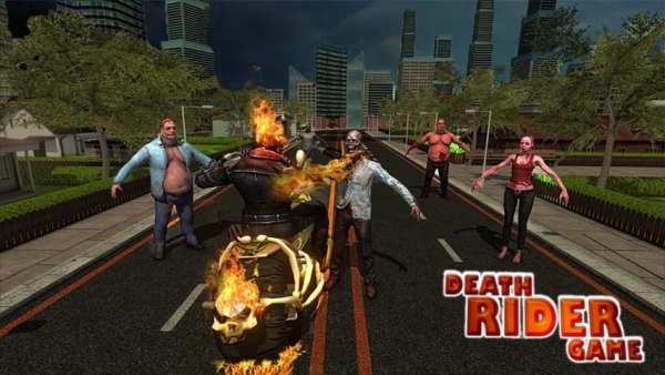 Ghost Rider Simulation - Death Rider Game screenshot 11