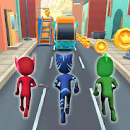 Subway Dash PJ Adventure 3D आइकन