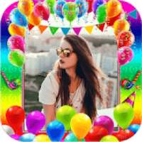 Birthday Greeting Cards Maker photo frames, cakes on 9Apps