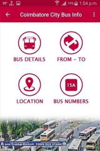 Coimbatore Bus Info screenshot 10