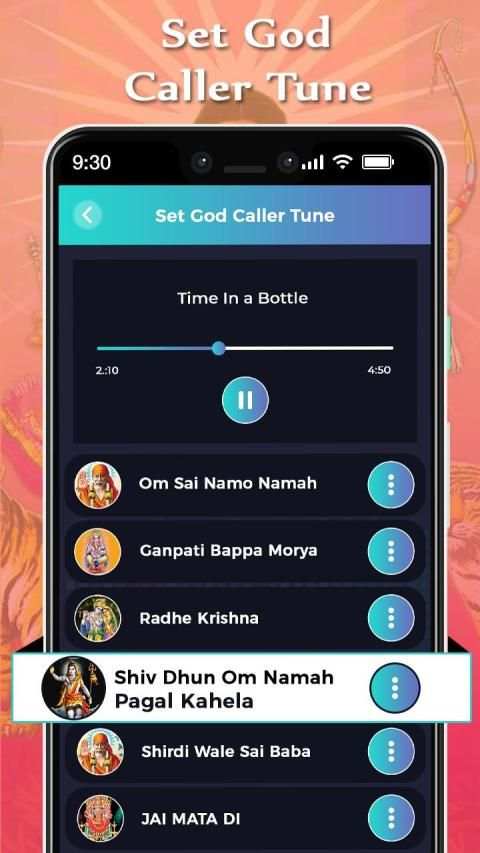 Set God Caller Tune Song screenshot 4