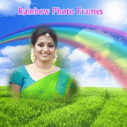 Rainbow photo frames