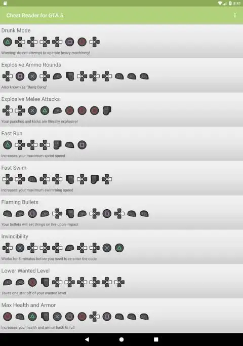 Cheats for GTA 5 - Unofficial for Android - Download