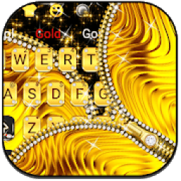 ikon Golden Zipper Keyboard Theme