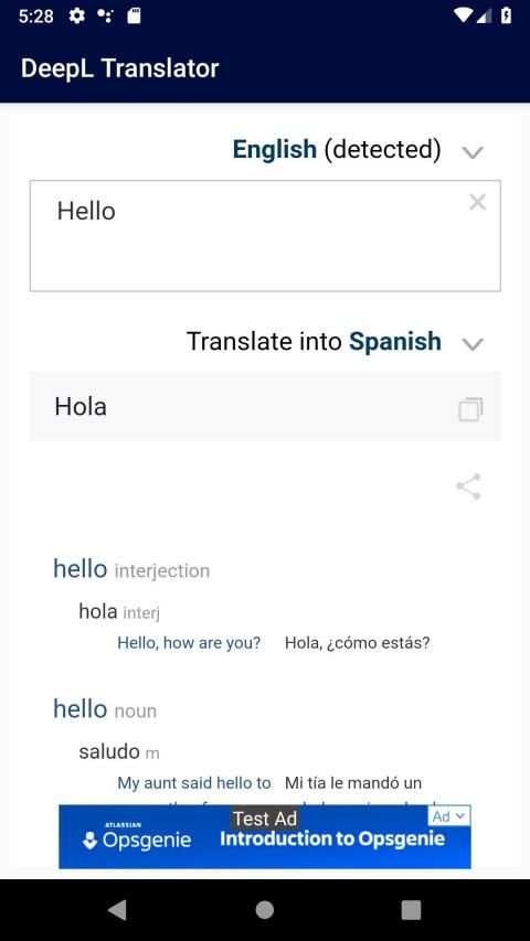 DeepTranslator - Best machine translator स्क्रीनशॉट 2