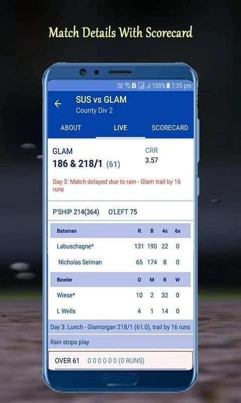 Live Cricket Score & 24/7 News screenshot 5