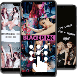 ikon Black Pink Lock Screen - New