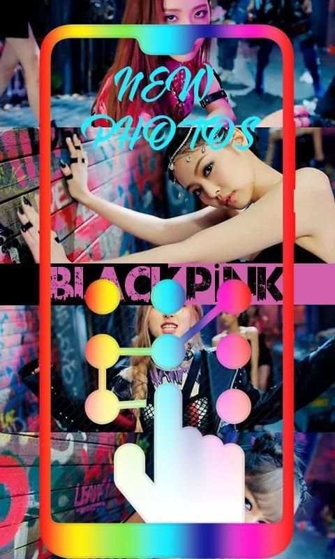 Black Pink Lock Screen - New screenshot 2