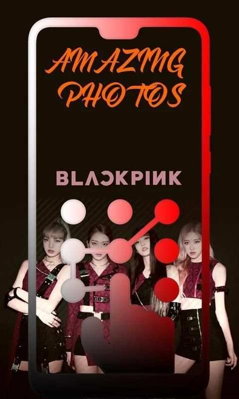 Black Pink Lock Screen - New screenshot 1