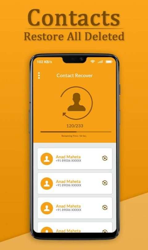 Recover All Deleted Contacts screenshot 4