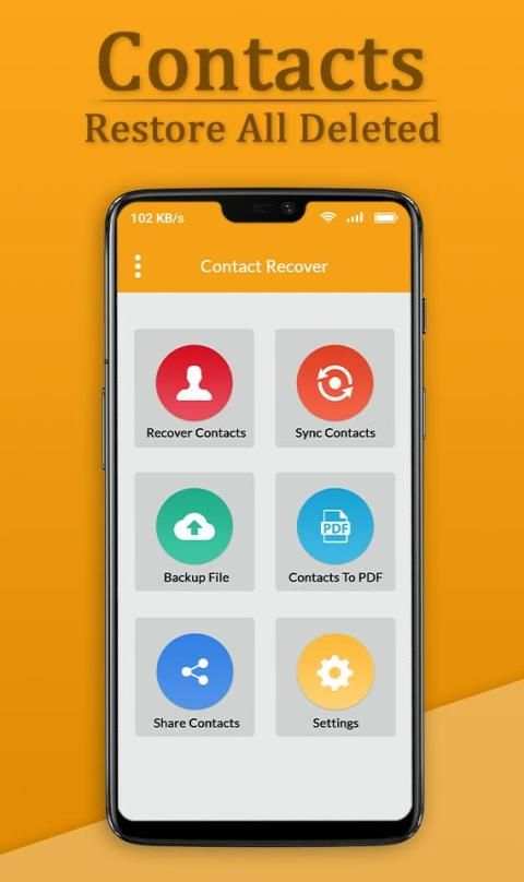 Recover All Deleted Contacts स्क्रीनशॉट 5