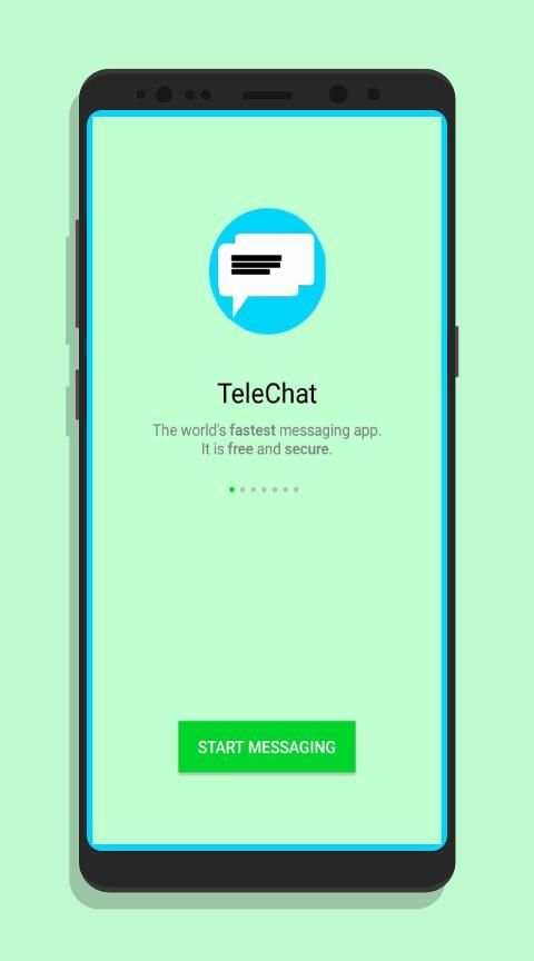 TeleChat Messenger स्क्रीनशॉट 5