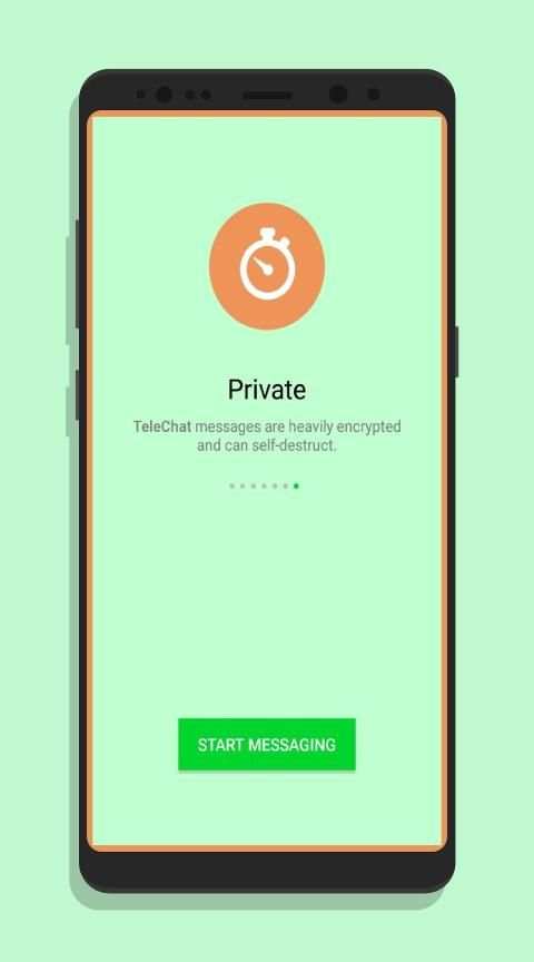 TeleChat Messenger स्क्रीनशॉट 1