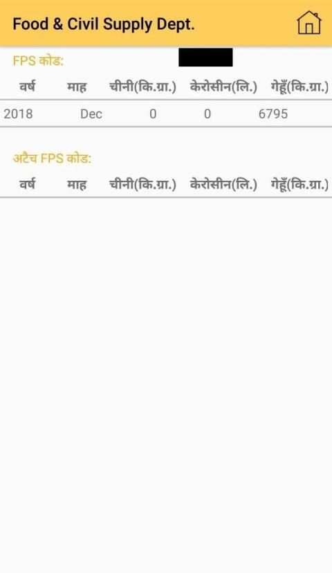 Ration Darpan ePDS Rajasthan स्क्रीनशॉट 1